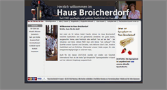 Desktop Screenshot of haus-broicherdorf.de